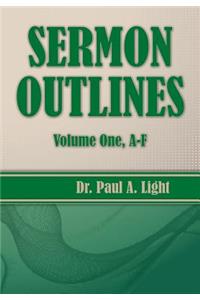 Sermon Outlines, Volume One A-F