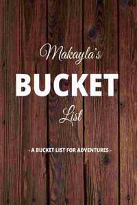 Makayla's Bucket List