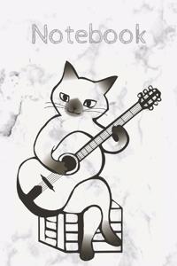 marble cat notebook