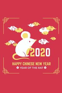 2020 Happy Chinese New Year Year of The Rat