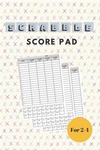 Scrabble Score Pad