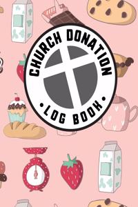 Church Donation Log Book