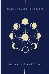 J'aime toutes les étapes de ma vie avec toi
