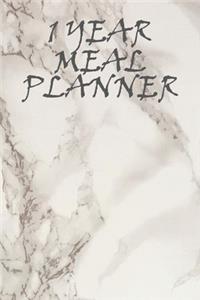 1 Year Meal Planner