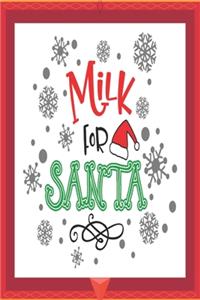 Milk for Santa