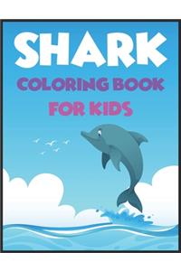 Shark Coloring Book For kids