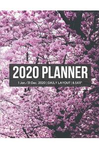 2020 Sakura Daily Planner