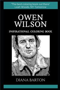 Owen Wilson Inspirational Coloring Book