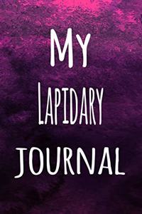 My Lapidary Journal