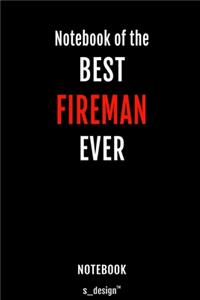 Notebook for Firemen / Fireman