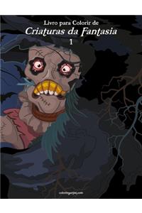 Livro para Colorir de Criaturas da Fantasia 1