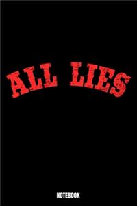 All Lies Notebook