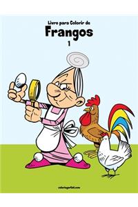 Livro para Colorir de Frangos 1
