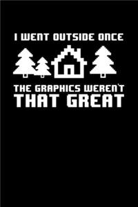 I Went Outside Once The Graphics Weren't That Great
