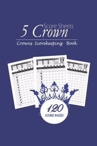 5 Crowns Score Sheet