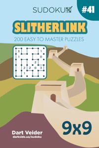 Sudoku Slitherlink - 200 Easy to Master Puzzles 9x9 (Volume 41)