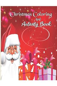 Christmas Coloring And Activity Book