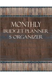 Monthly Budget Planner & Organizer