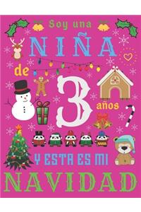Soy una niña de 3 años y esta es mi Navidad