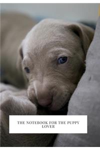 The Notebook for the Puppy Lover