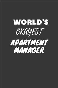 World's Okayest Apartment Manager Notebook