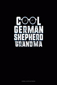 Cool German Shepherd Grandma: Cornell Notes Notebook