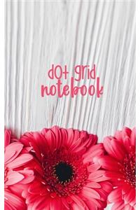 Floral Dot Grid Notebook
