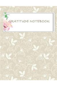 Gratitude notebook