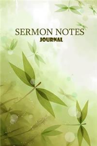 Sermon Notes Journal