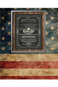 Retro Kid(r) - Composition Notebook, College Ruled