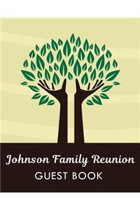 Johnson Family Reunion Guest Book