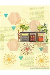 Mod Cross Stitch Graph Paper Notebook