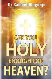 Are You Holy Enough for Heaven?