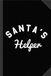 Santa's Helper Journal Notebook