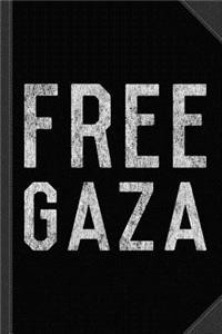 Vintage Free Gaza Palestine Journal Notebook