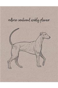 Redbone Coonhound Weekly Planner