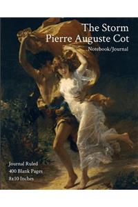 The Storm - Pierre Auguste Cot - Notebook/Journal