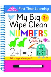 First Time Learning Wipe Clean- Numbers