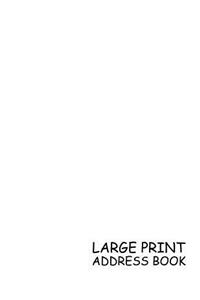 Large Print Address Book