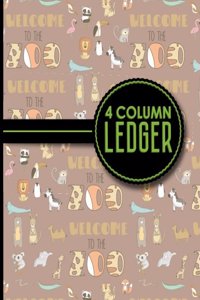 4 Column Ledger