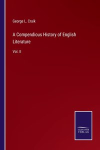 Compendious History of English Literature