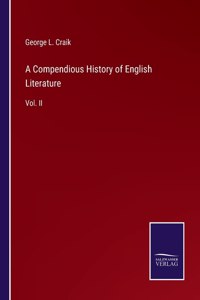 A Compendious History of English Literature