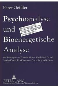 Psychoanalyse Und Bioenergetische Analyse