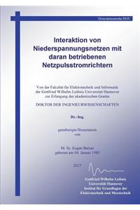 Interaktion von Niederspannungsnetzen mit daran betriebenen Netzpulsstromrichtern