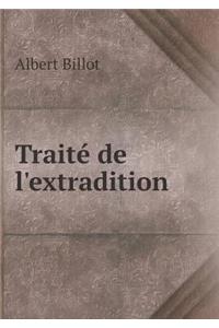 Traité de l'extradition