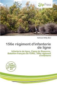 156e R Giment D'Infanterie de Ligne