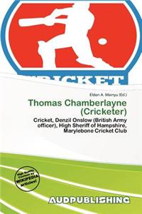 Thomas Chamberlayne (Cricketer)