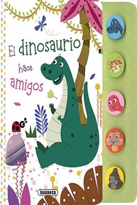 El dinosaurio hace amigos