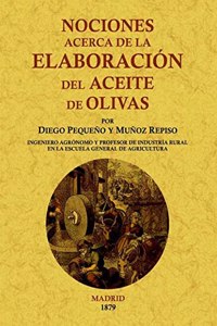 Nociones acerca de la elaboracion del aceite de olivas. Edicion Facsimilar