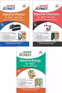 NCERT Xtract - Objective Physics, Chemistry, Biology for NEET, Class 11/ 12, AIIMS, JIPMER